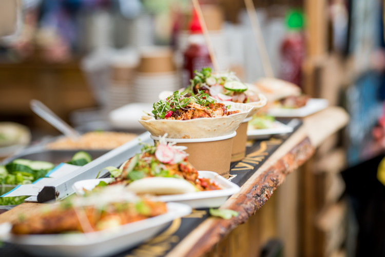 Over 20 street food stalls will be available at the festival. (Photo: Hampton Court Palace)