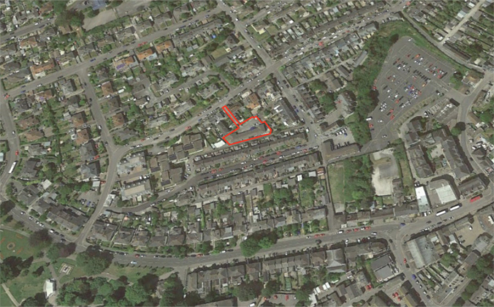 The site on Trevethan Gardens in Falmouth. (Image: Supplied by planning document) 