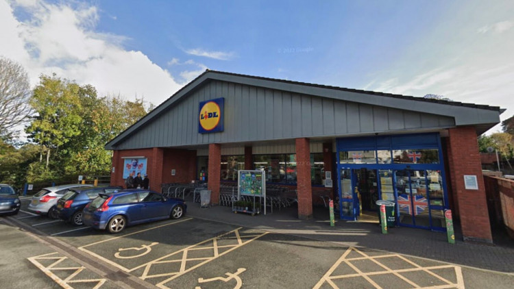 Lidl, Woolbrook Road, Sidmouth (Google)