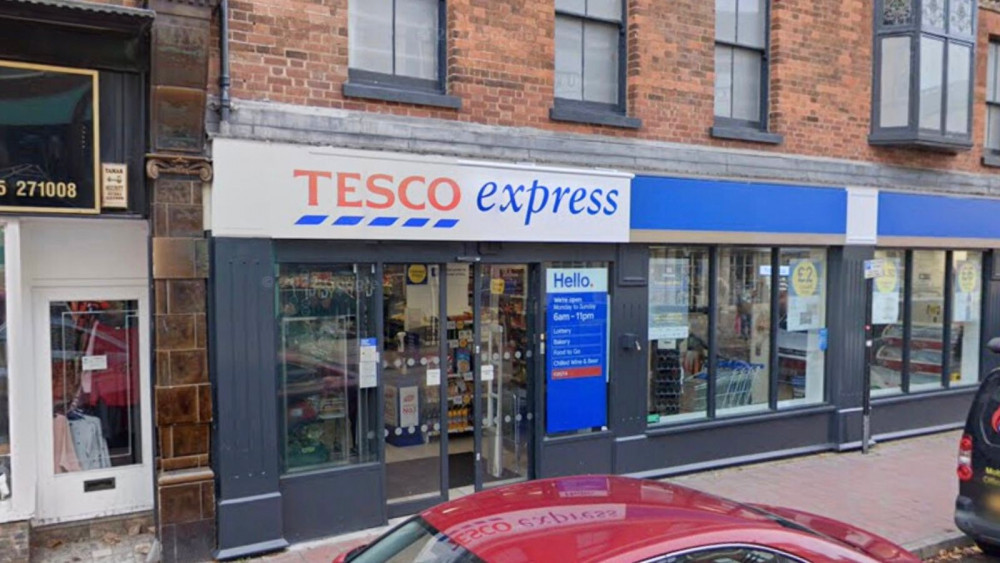 Tesco Express, Rolle Street, Exmouth (Google)