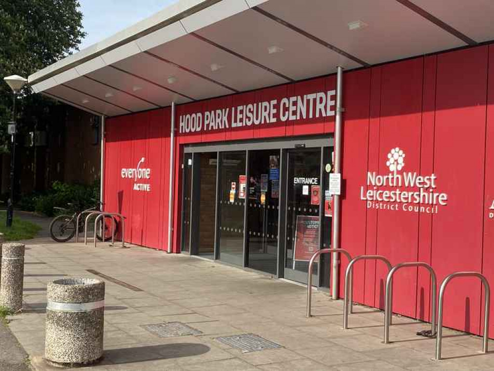 Ashby Leisure Centre, in Hood Park, Ashby de la Zouch. Photo: Ashby Nub News