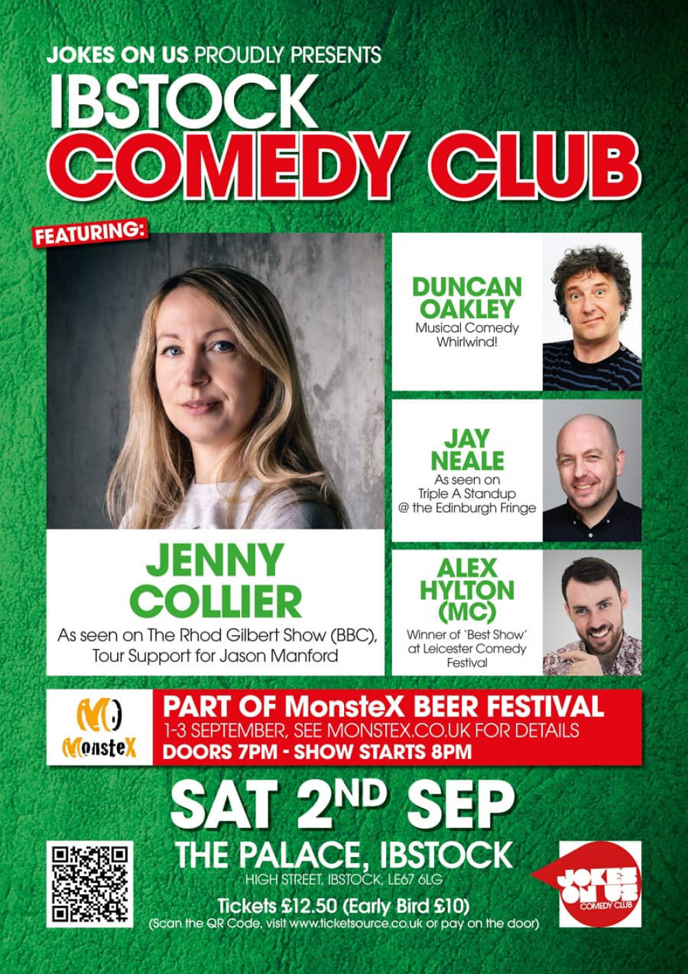 Ibstock Comedy Club, at The Palace Community Centre Ibstock, near Coalville