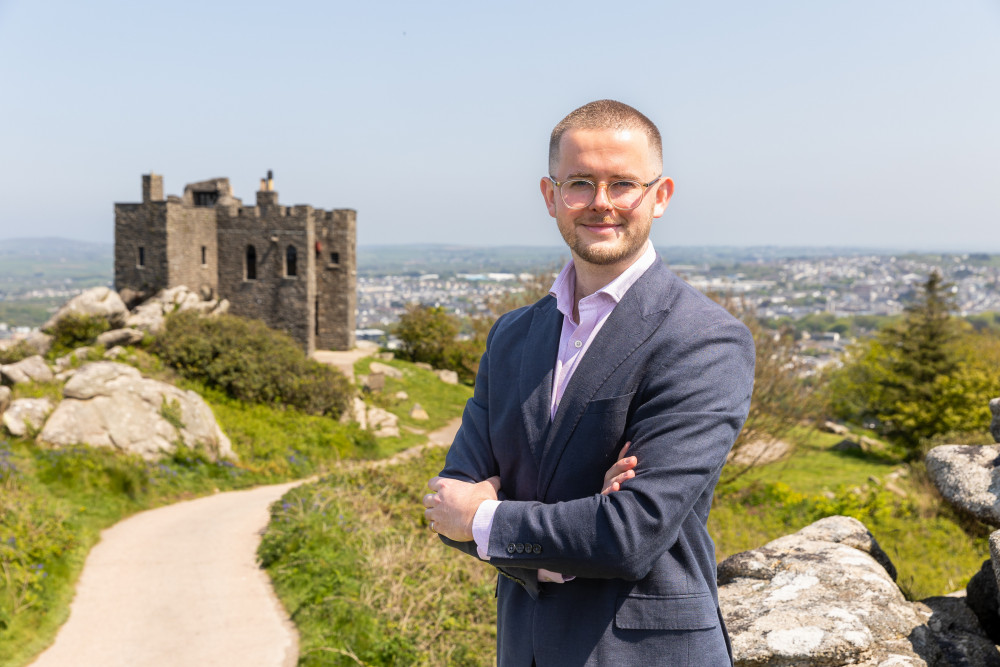 Cornwall Council's out going portfolio holder for transport, Connor Donnithorne, has been selected to be the Conservative candidate for the Camborne, Redruth and Hayle seat at the next General Election. (Image: Supplied by LDRS)