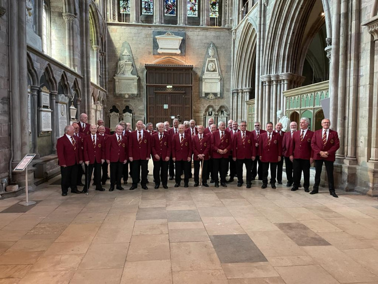Choir at Lichfield Cathedral  2023