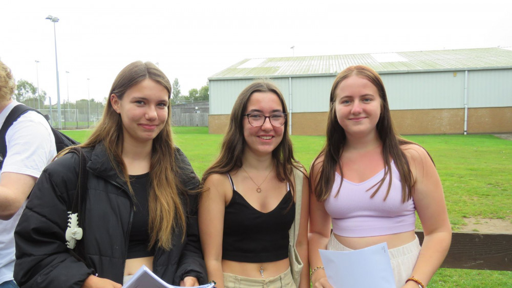 Students with results (Exmouth Community College)