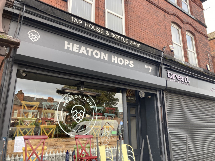 Heaton Hops in Heaton Chapel has won CAMRA's 'pub of the month' award (Image - Alasdair Perry)