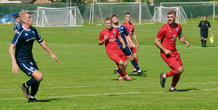 James Lee bagged a brace in Vase victory (Picture: Nub News)