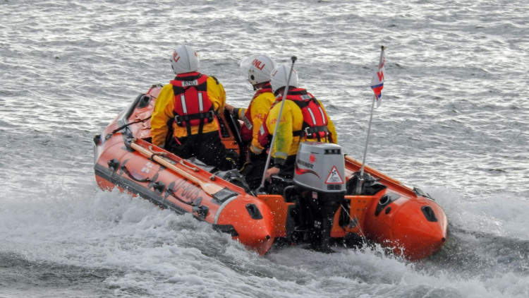 Inshore lifeboat (Dave Littlefield/ Exmouth RNLI)