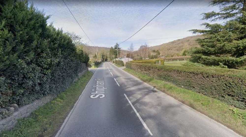 The burglary happened in Shipham Road, Cheddar (Photo: Google Street View)