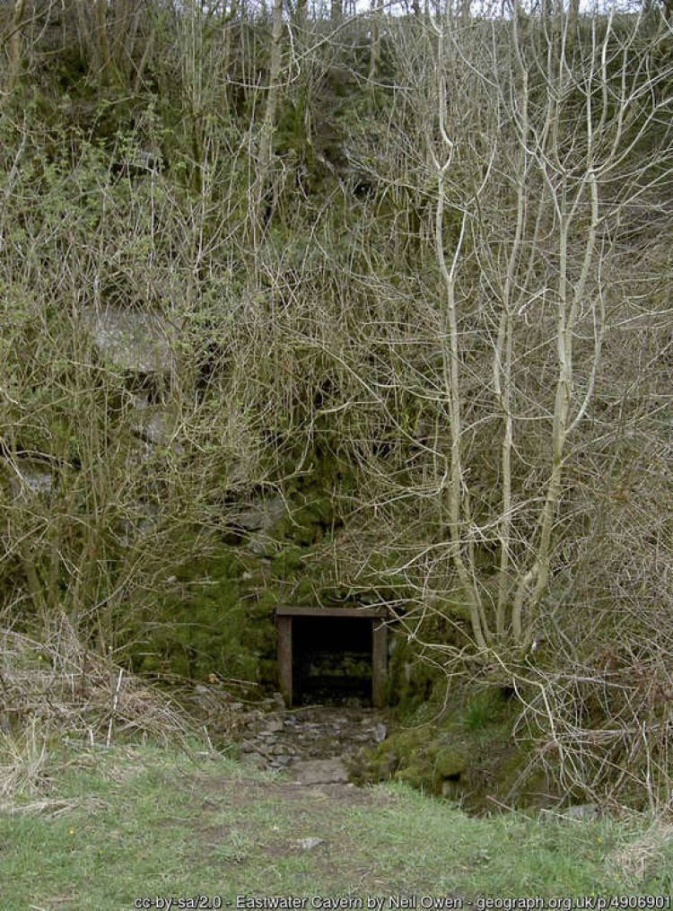 The cavers became trapped in Eastwater Cavern, near Priddy