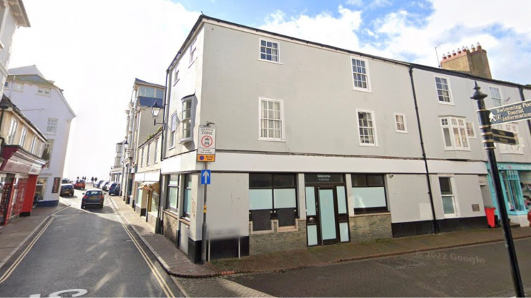 Former HSBC premises, New Street, Sidmouth (Google)