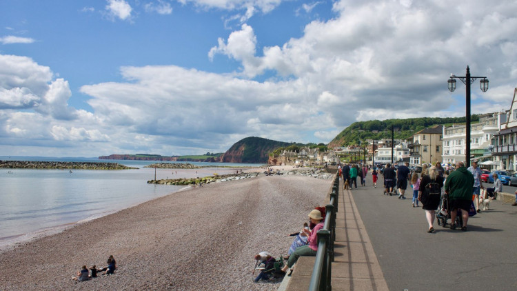 Sidmouth town beach (Nub News/ Will Goddard)