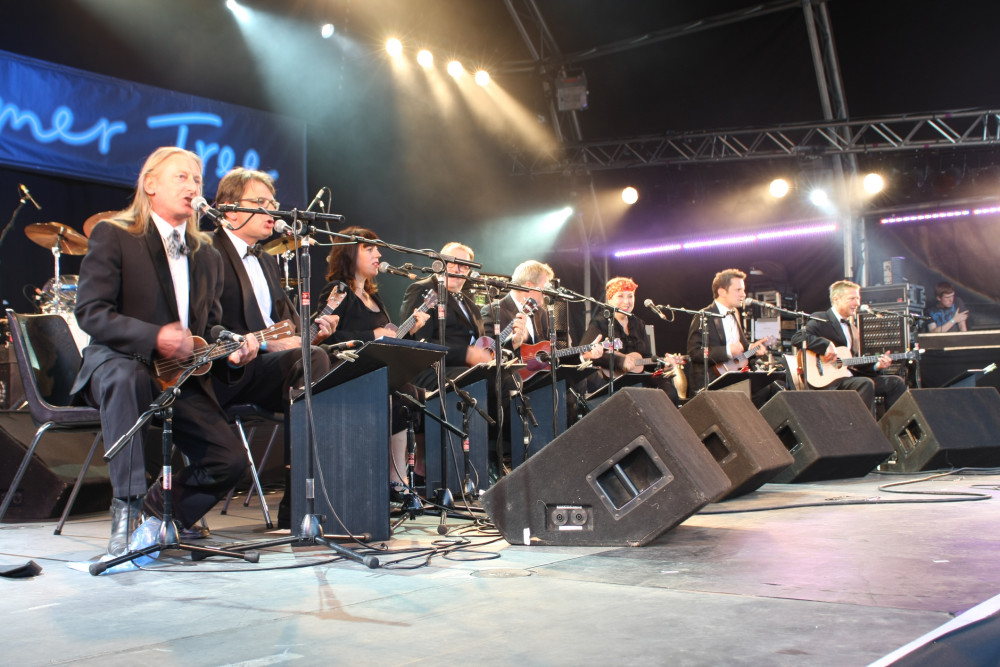 The Ukulele Orchestra of Great Britain. Photo © Adrian Stones | Dreamstime.com