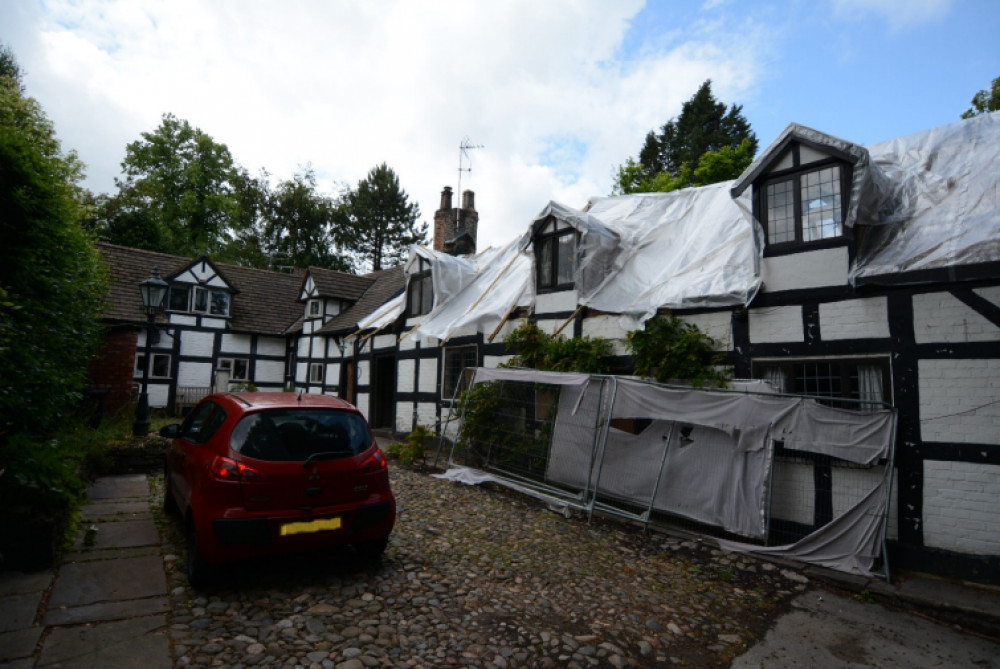 This historic home was badly damaged by fire in 2022 (Image from planning application)