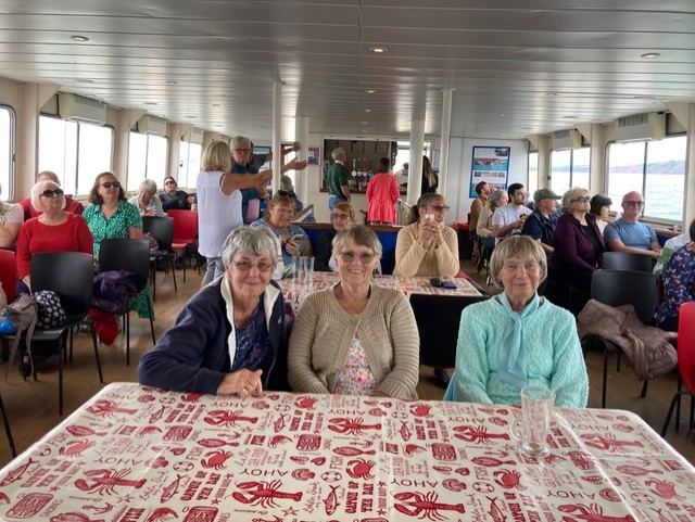 Jackie Crook, Susan East, Barbara East, Pat Dunlop, Lisa Lloyd and Pam Staunton (Winnie Cameron)