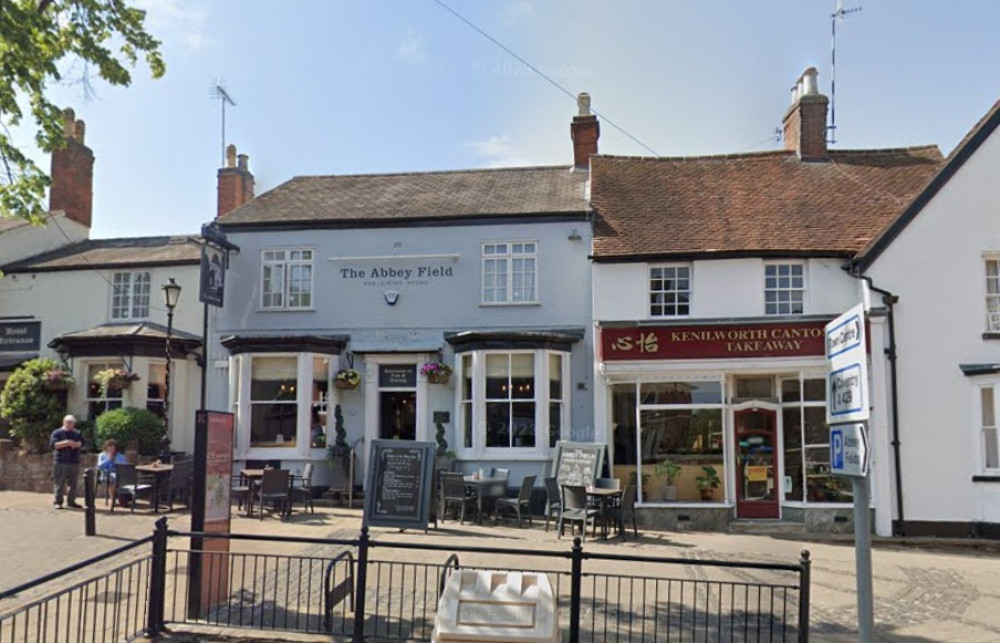 The Abbey Field has been given permission to keep its outdoor furniture (image via google.maps)