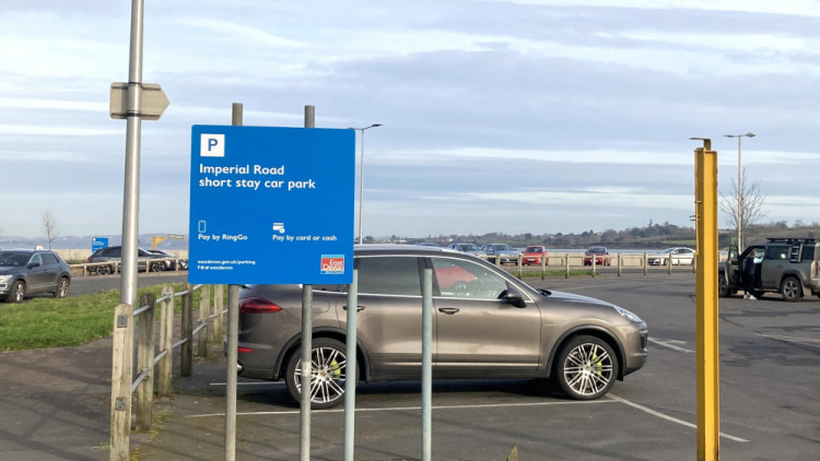 Imperial Road short stay car park, Exmouth (Nub News)