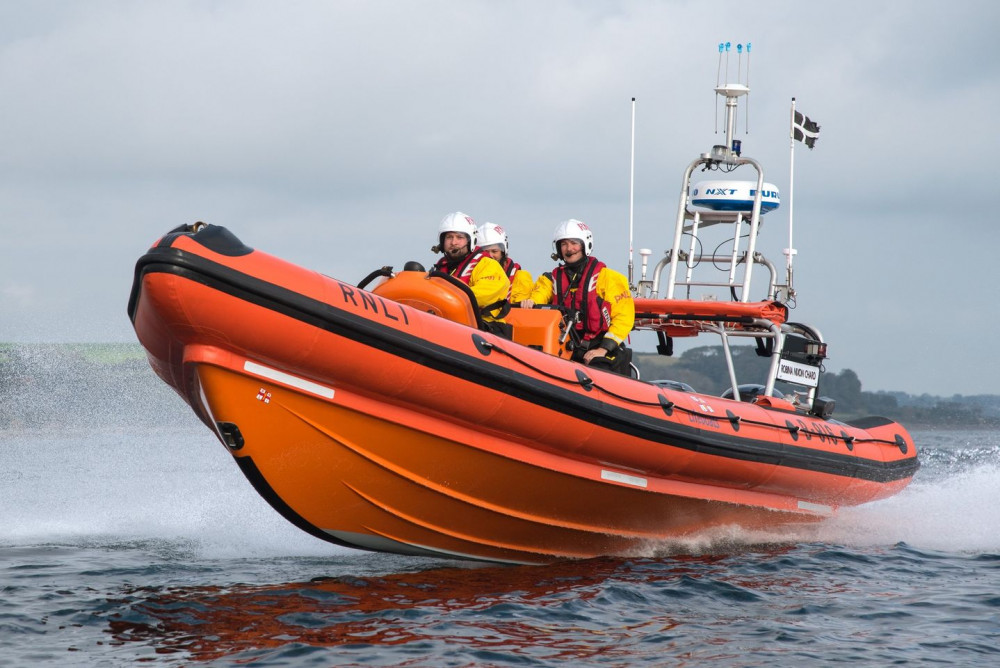 The team has had a busy year. (Image: Falmouth Lifeboat) 