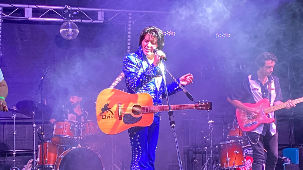 An Elvis tribute act topped the bill on Saturday at the Ashby Big Weekend. All photos supplied by Stuart Benson, Ashby Town Centre Manager