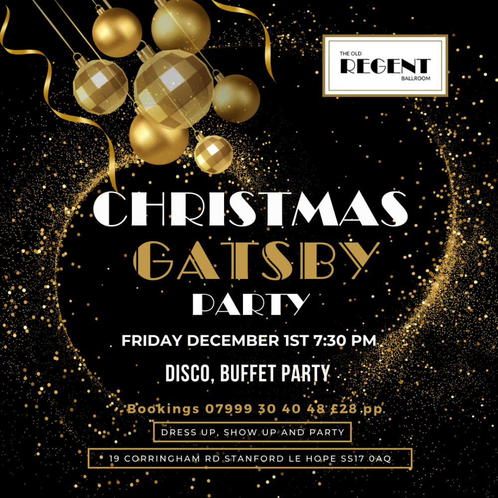 Gatsby Theme Christmas Party Night