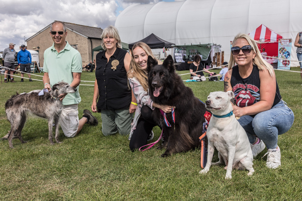 Stow Maries welcomed more than 150 local dog owners and their pawed pals for an event combining a love for aviation and pampered pooches. (Credit SMGWA)