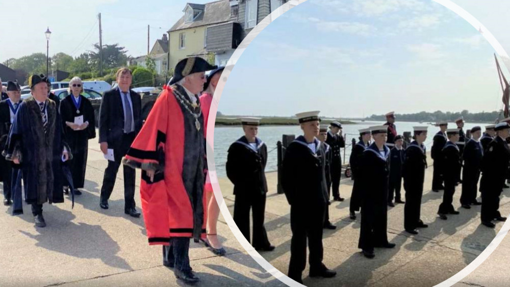 Local dignitaries and residents will gather to mark Merchant Navy Day tomorrow, September 3. (Credit: Maldon Town Council)