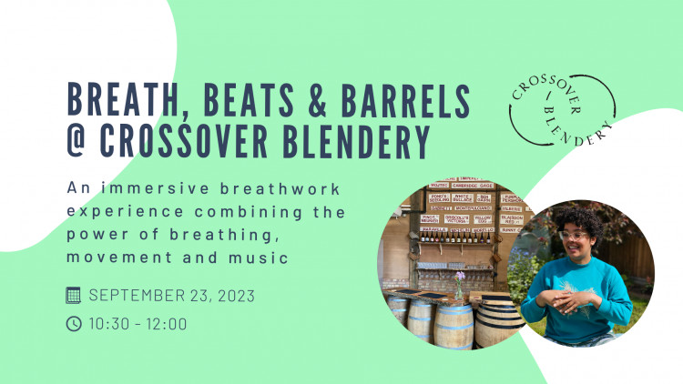 Breath, Beats & Barrels @Crossover Blendery LAST ONE OF 2023! Breath, Beats & Barrels @Crossover Blendery LAST ONE OF 2023!