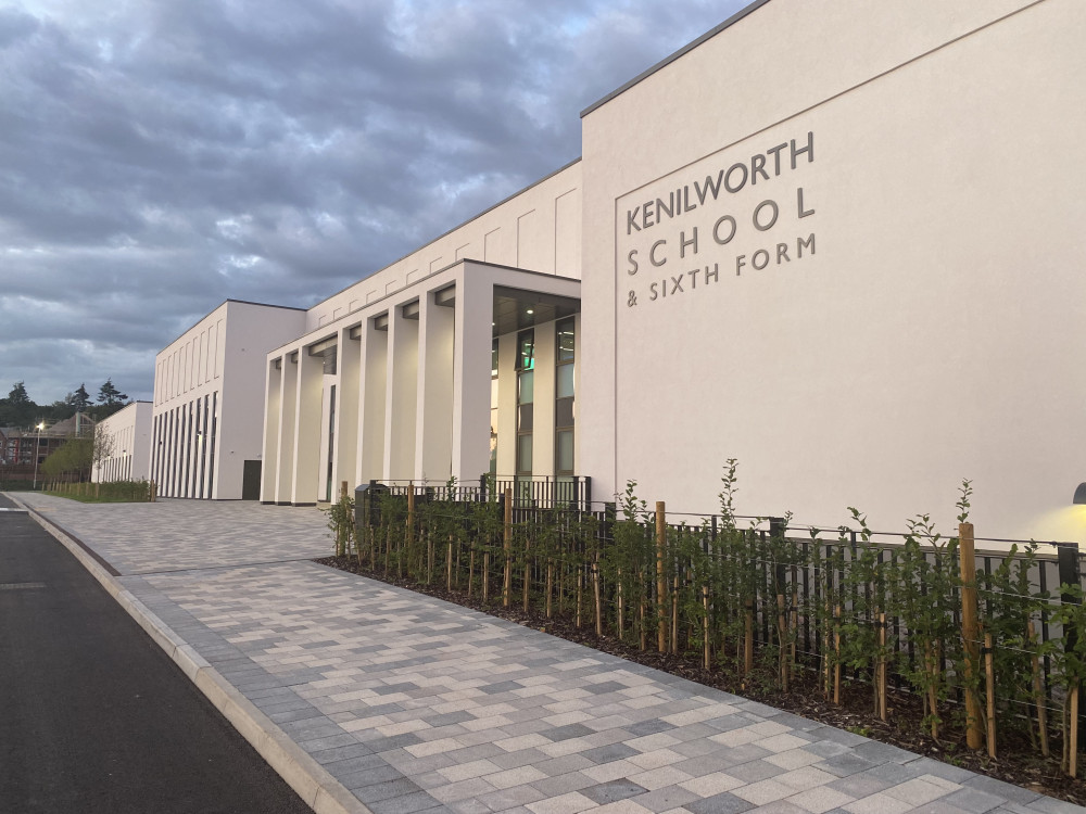 The new Kenilworth School on Glasshouse Lane will open this week for the first time (image by James Smith)