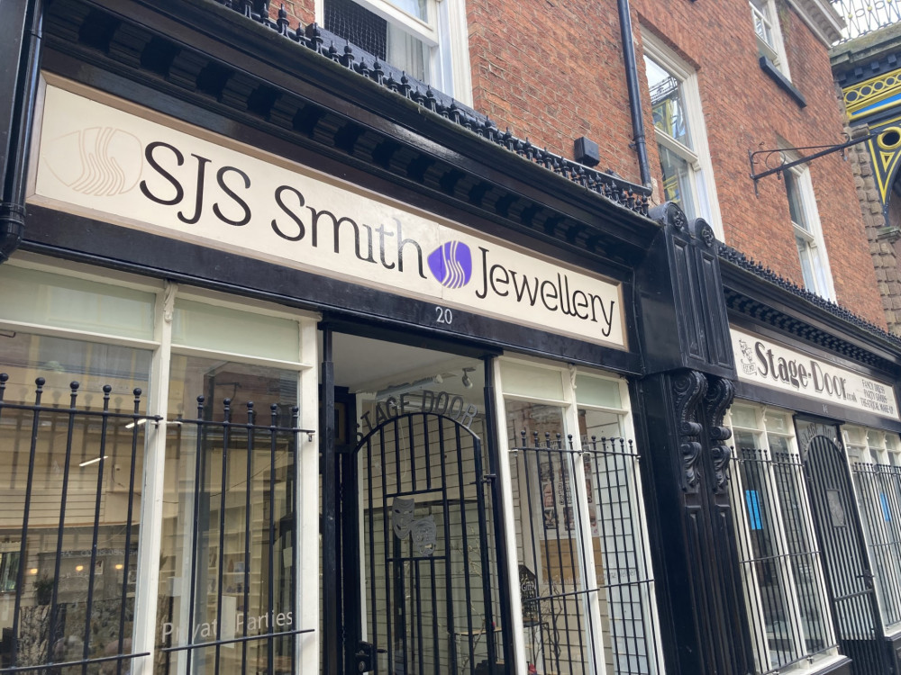 SJS Smith Jewellery is located at 16-20 Little Underbank, the site of the old Stage Door shop (Image - Alasdair Perry)