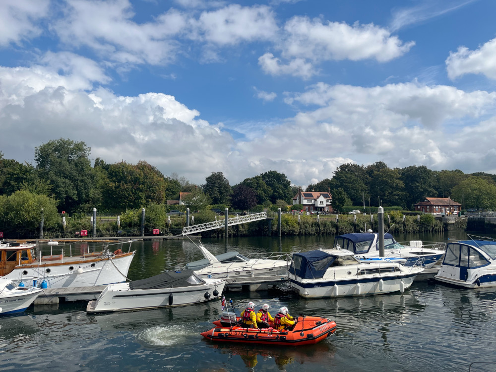 Teddington RNLI Lifeboat station celebrated the naming of its new Lifeboat, the Alderman Penny Shelton, the third boat donated by Hilary Shaw. 