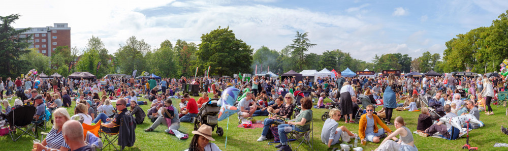 Last year's Leamington Food and Drink Festival was a major success (image via Advent PR)