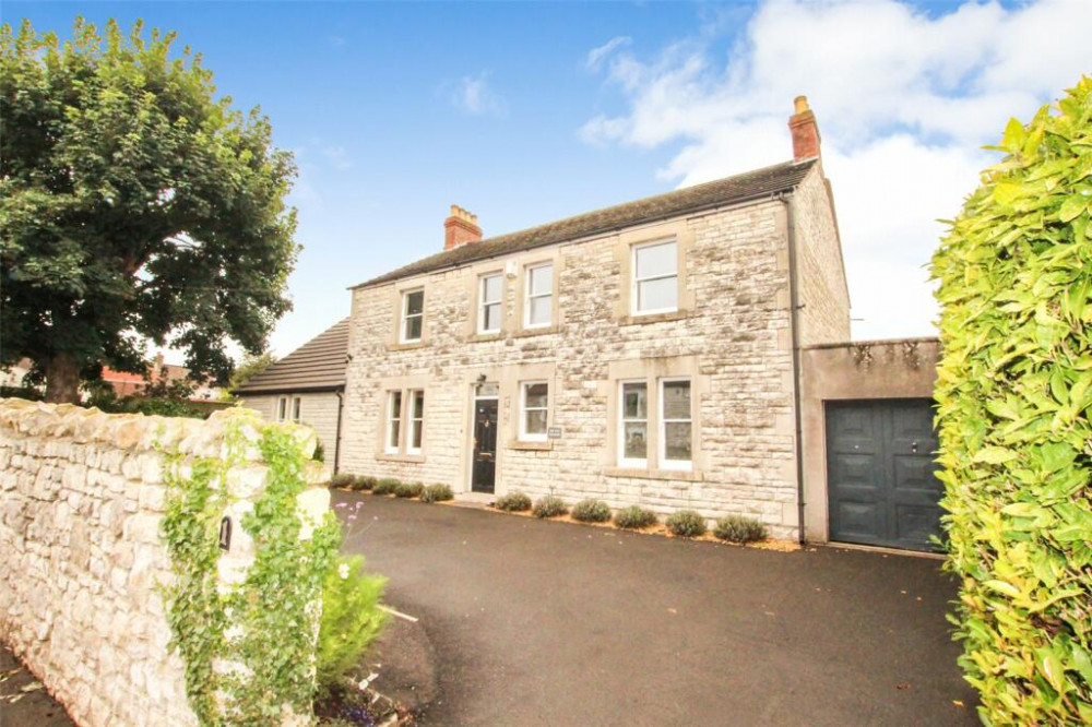 The five bedroomed home is on Lynton Road 