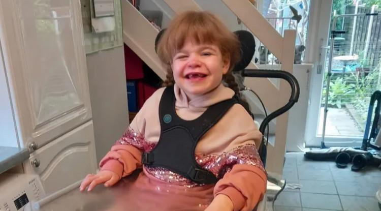 Phoebe suffers from Sanfilippo Syndrome, a rare terminal genetic condition (Image - Neil Blakeman)