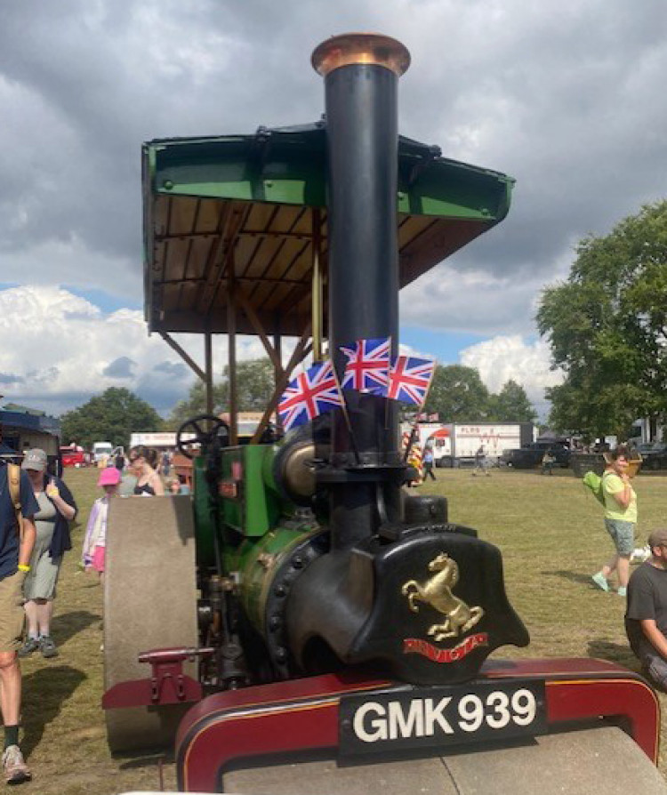 Vintage engines remain an integral part of the show. 