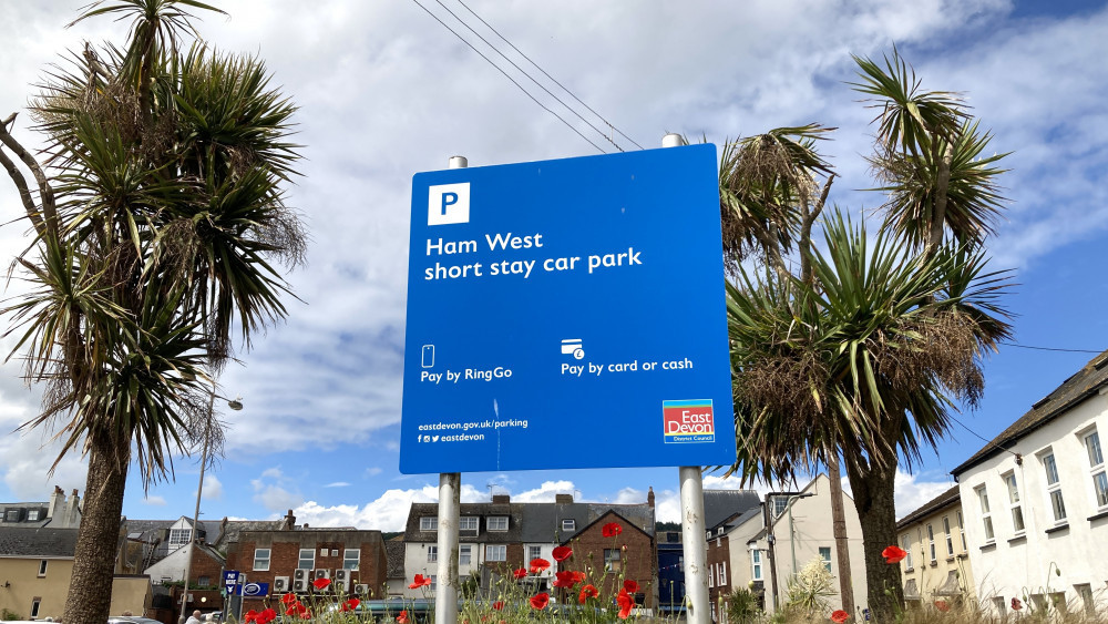 Ham West car park, Sidmouth (Nub News)