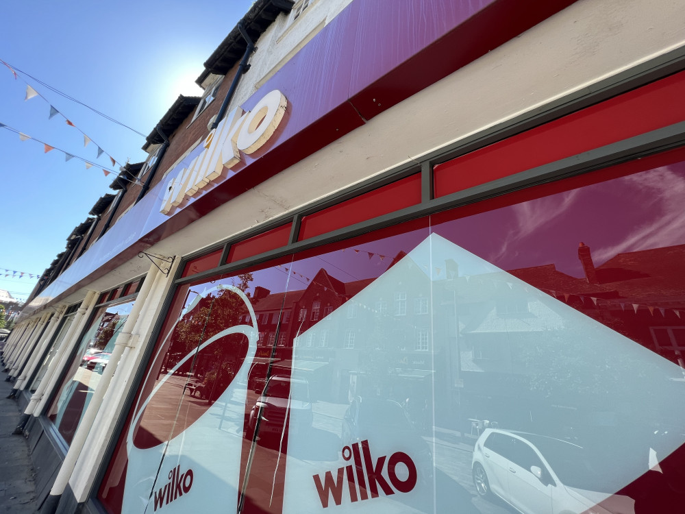 Letchworth's Wilko pictured when Nub News paid a visit on Monday (September 4). CREDIT: Nub News 