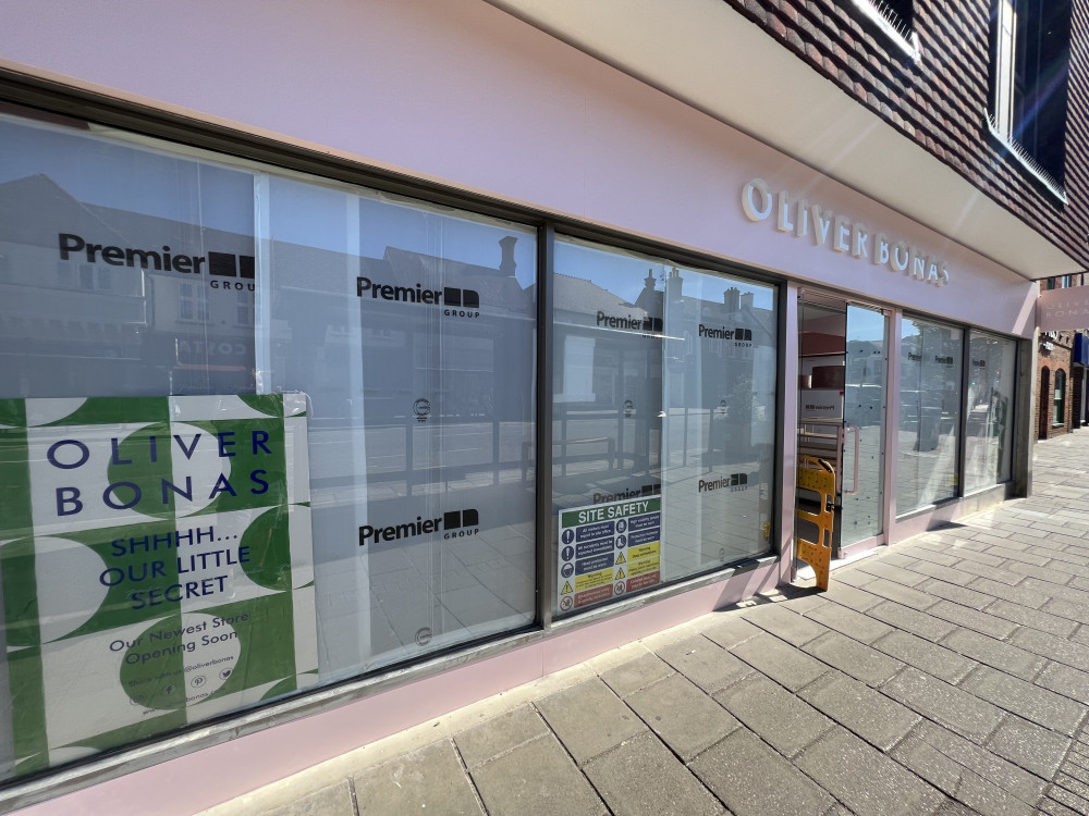 Oliver Bonas store to open in Hitchin town centre 'soon' - find out more. PICTURE: The new Oliver Bonas store on Bancroft snapped on Monday, September 4. CREDIT: Nub News 