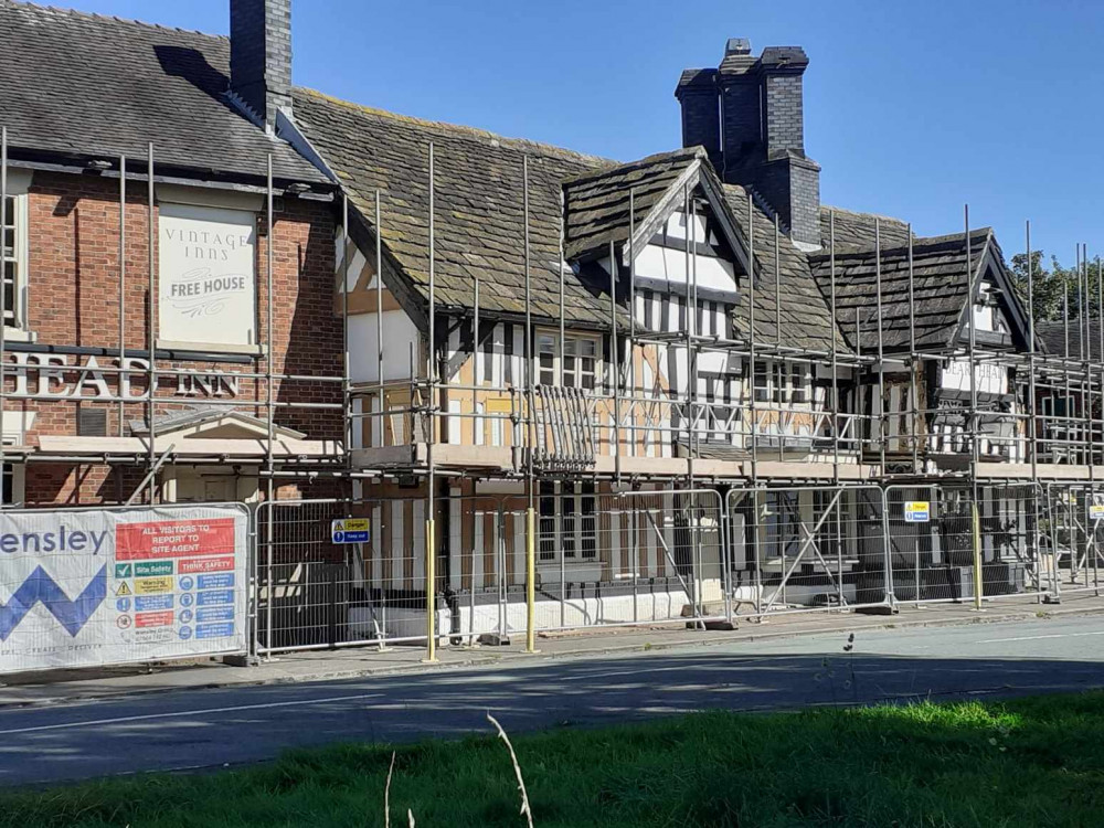 The Bear's Head at Brereton is closed until October 8th for a makeover. (Photos: Deborah Bowyer/Sandbach Nub News) 