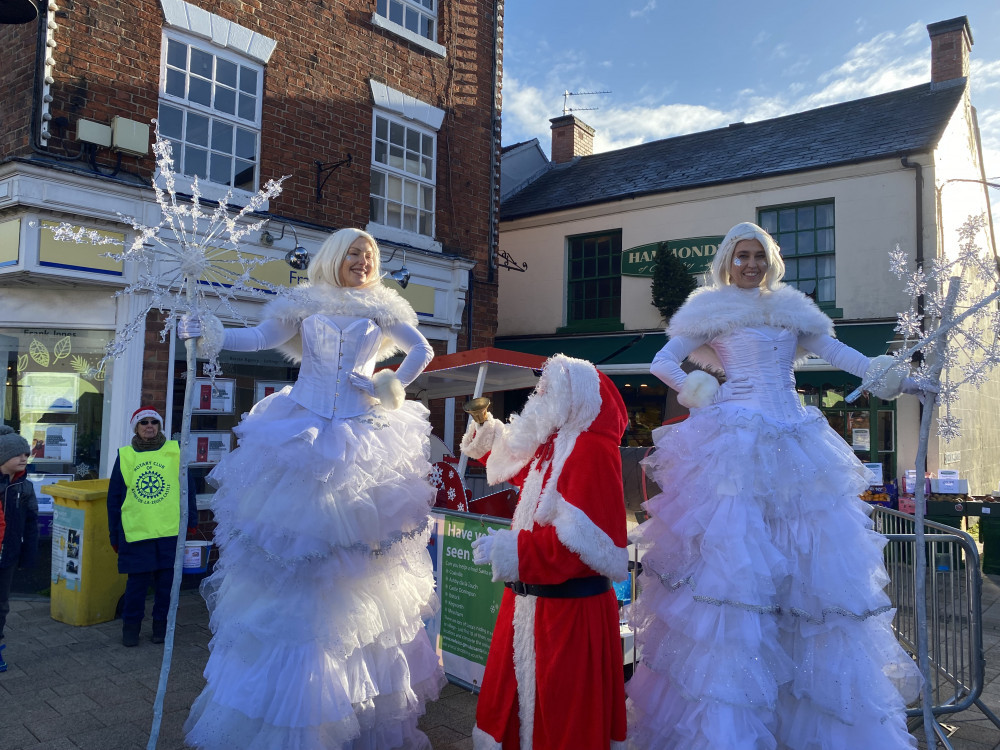 The town's Christmas Fair returned to Ashby de la Zouch  in 2021 after a break due to the Covid pandemic. Photo: Ashby Nub News