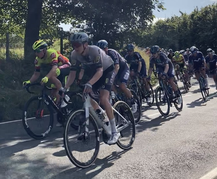 The Tour of Britain passed through Woodford, Bramhall, Hazel Grove, Marple and Romiley. The race finished in Deansgate, Manchester (Image - Alasdair Perry)