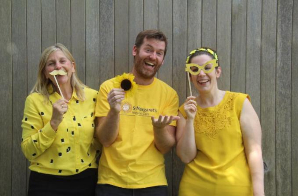 This year, St Margaret's aims to raise £10,000 through its Wear it Yellow campaign.