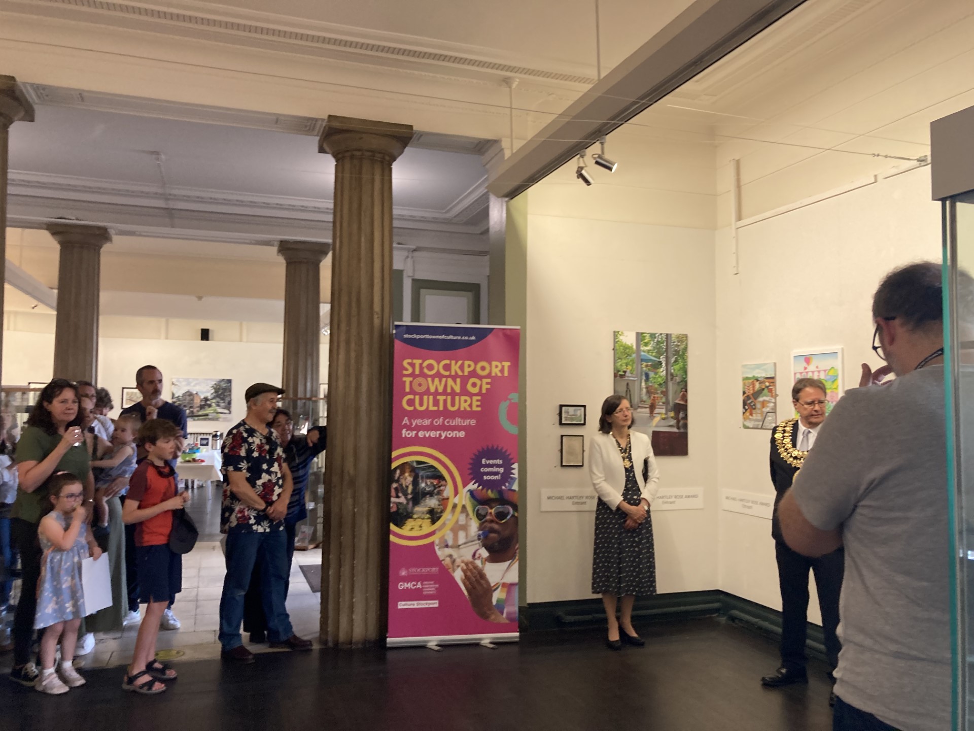 Stockport Mayor Graham Greenalgh and Mayoress Carol Greenalgh announced the winners at a ceremony on Saturday 2 September (Image - Alasdair Perry)