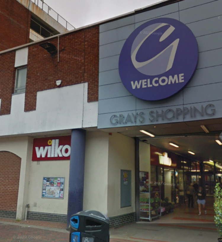 The Grays Wilko store in the town's shopping mall.