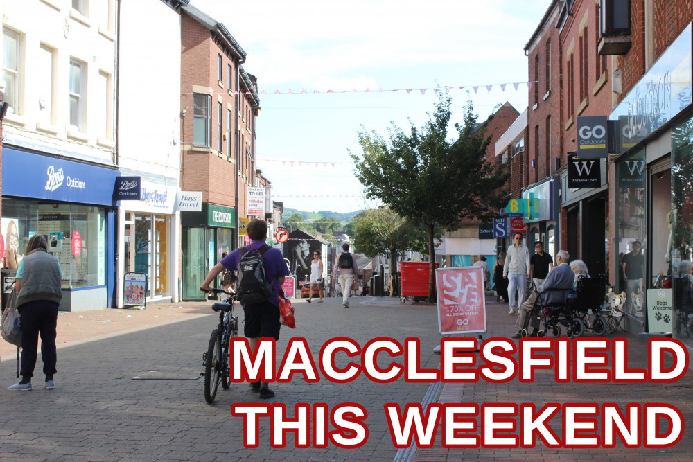 Mill Street in Macclesfield last week. (Image - Macclesfield Nub News) 