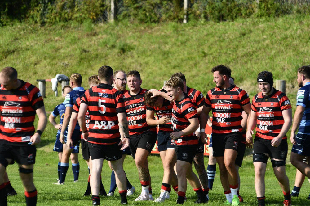 A great start to the season for both Penryn and Falmouth. (Image: Steve Martin/Penryn RFC)