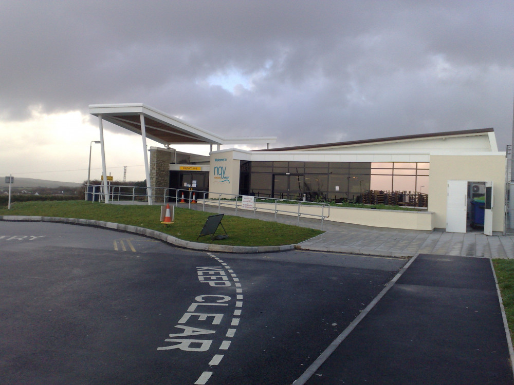 Newquay Cornwall Airport (Image: Wikimedia Commons) Newquay Cornwall Airport (Image: Wikimedia Commons)