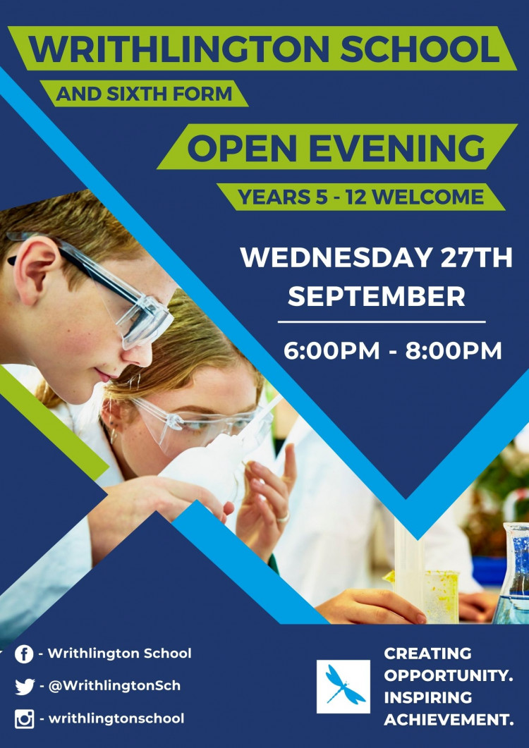 Writhlington School Open Evening Writhlington School Open Evening