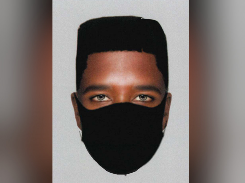 The police e-fit image. 