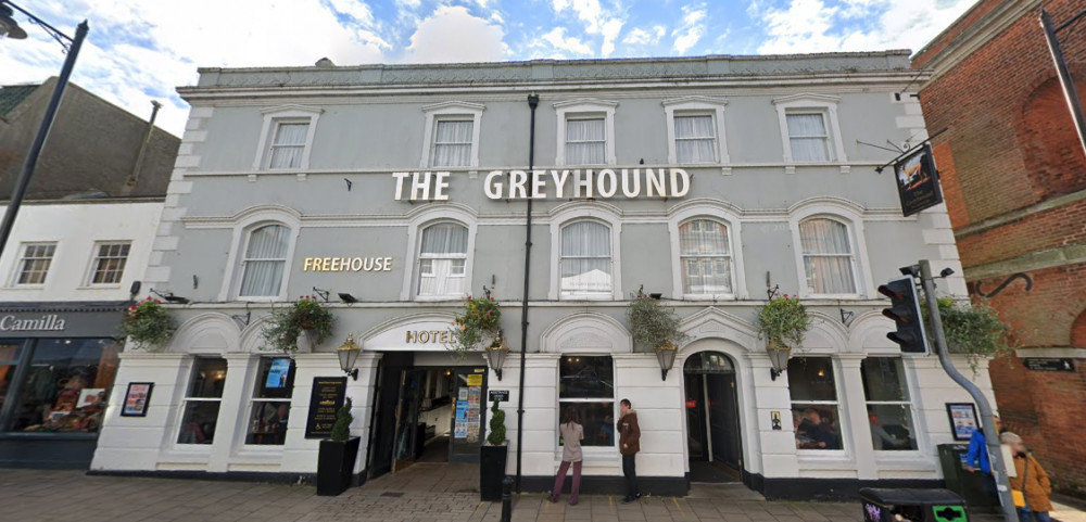 The Greyhound in East Street, Bridport - a branch of J.D. Wetherspoon