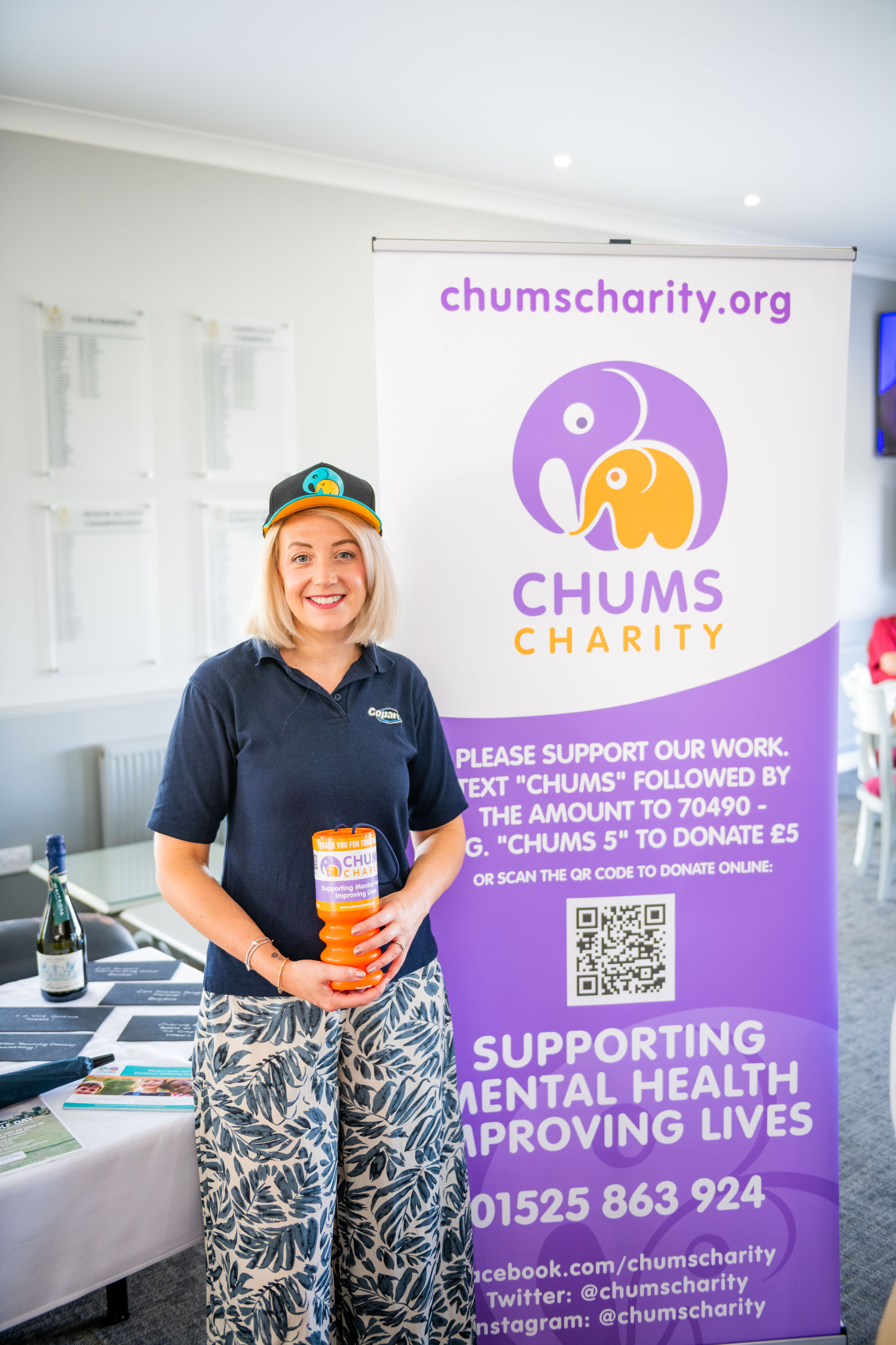 CHUMS volunteer Anna Featherstone. CREDIT: CHUMS 